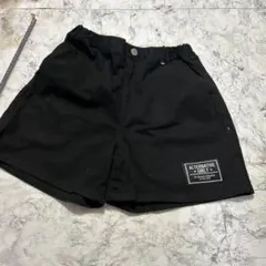 ALGY ズボン　黒　短パン　ゴム　160 女の子　小学生　♡ はあと