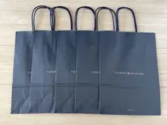 TOMMY HILFIGERショップ紙袋 【小】5枚セット