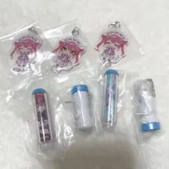 宝鐘マリン 兎田ぺこら ミニチュアペンライトチャーム つながるあくりるますこっと