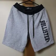 HOLLISTER ホリスター グレー スウェット ハーフパンツ XS