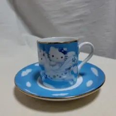 Hello Kitty ハローキティ カップ・ソーサー 25周年 ユニコーン