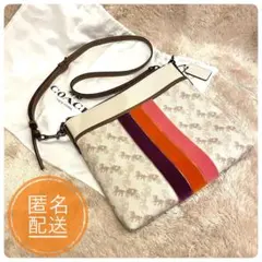未使用品✨　コーチ　シグニチャー　ショルダーバッグ　保存袋付き