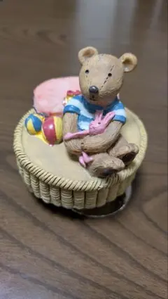 ロイヤルセランゴール テディベアオルゴール収納BOX - メルカリ