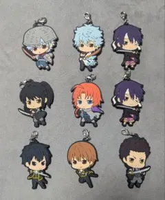 銀魂 ラバーチャーム 全種セット