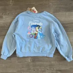 ディズニー　プリンセス　長袖　トレーナー　130　シンデレラ　綿100％