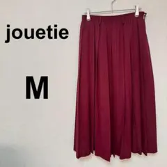 jouetieジュエティ ロングプリーツスカート 【M】総ゴム フレア