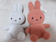 miffy ぬいぐるみ 2体セット ボア素材のサムネイル