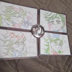 鬼滅の刃　童磨　ポストカード　缶バッチ