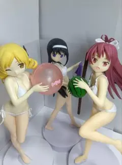 劇場版魔法少女まどか☆マギカ[新編]叛逆の物語　EXQフィギュア 水着3体セット