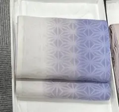 麻の葉模様 名古屋帯 グラデーション 薄紫のサムネイル