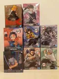 最終値下げVIBRATION STARS鬼滅の刃プライズフィギュア8体まとめ売り