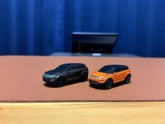 マッチボックス レンジローバー イヴォーク ミニカー 2台セット