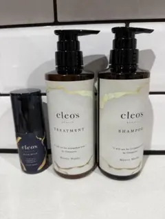 Cleo’s Beauté シャンプー・トリートメント・ヘアオイルセット
