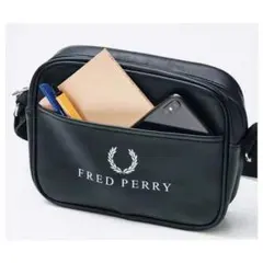 FRED PERRY フレッド ペリー ムック本 ショルダーバッグ ブラックのサムネイル