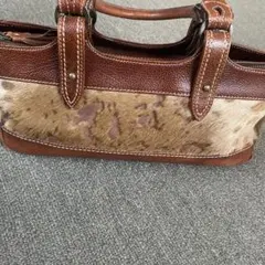 入手困難✨ フランチェスコビアジア トートバッグ ハラコ素材 金具