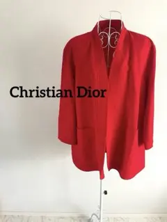 Christian Dior キッズ Aラインドレス 12Y /150㎝ レッド - メルカリ