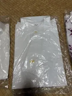 ホワイト ウイングカラーシャツ