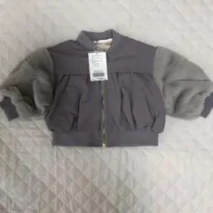 BREEZE 袖ファーアウター　80cm