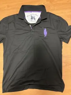 ラルフ・ローレン ブラック ポロシャツ