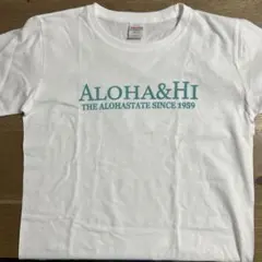 ALOHA レイアロハ　Tシャツ　ハワイ　フラ　ホワイト白　L ※新品未使用のサムネイル