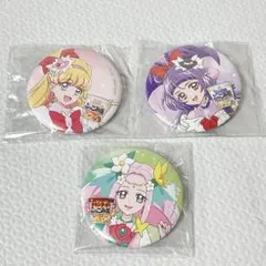 プリキュア 魔法使いプリキュア！ 日清 カレーメシ カップ飯 缶バッジセット