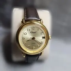 Orient オリエント 自動巻き 腕時計 ゴールド文字盤