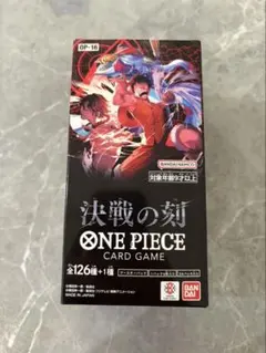 ONE PIECEカードゲーム 決戦の刻 テープ付き 新品未開封BOX - メルカリ