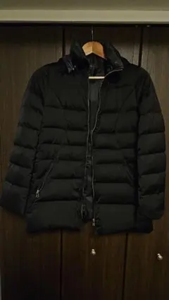 Reflect ブラック ダウンジャケット フード付き