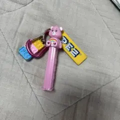 ケアベア キーホルダーピンク