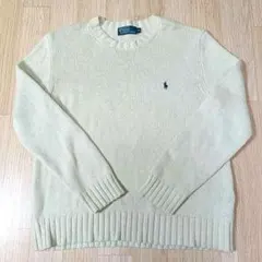 Polo by Ralph Lauren クリーム色 セーター M