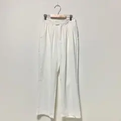 【新品】プリーツ ハイウエストパンツ