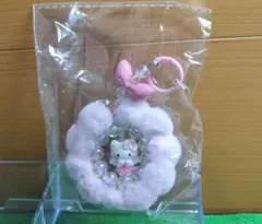 ハローキティ ふわふわキーホルダー