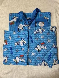 スヌーピー　入園入学3点セット　未使用　レッスンバッグなど　SNOOPY