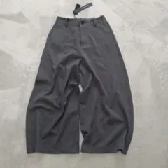 ウール ワイドパンツ