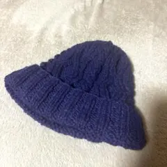 nico and… パープル ニット帽