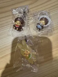 モンチッチ　めじるしアクセサリー2 3点