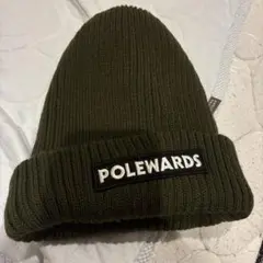 POLEWARDS ニット帽 カーキ