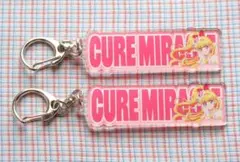 【匿名発送】プリキュアカフェ キュアミラクル アクリルキーホルダー タワレコ