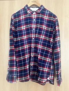 ネイビー レッド チェック ネルシャツ　最終値下げ！