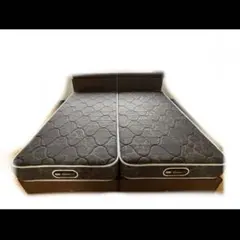 【シモンズ】シングルベッド マットレスフレーム セット グランゲートキャビネット