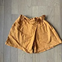 GU オレンジ ショートパンツ
