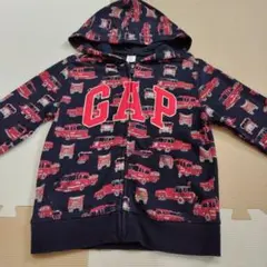 GAP 消防車プリント パーカー　110cm