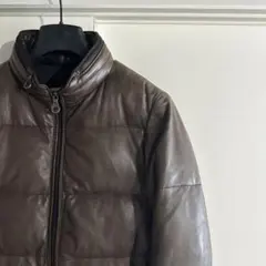 International Gallery BEAMS leather down