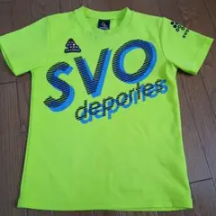 SVO deportes蛍光イエロー Tシャツ 150