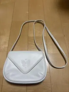 HANAE MORI ショルダーバッグ ホワイト 白 バッグ