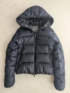 【美品】井川遥着用 デュベティカ カシミヤ ダウンTHIADUE ネイビー 38