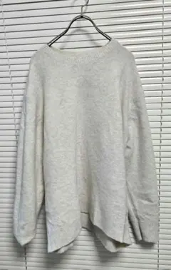 ユニクロ JW ANDERSON スフレヤーンクルーネックセーター　XL