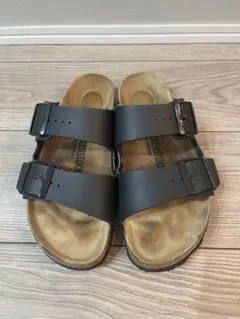 BIRKENSTOCK ブラック サンダル アリゾナ 37のサムネイル