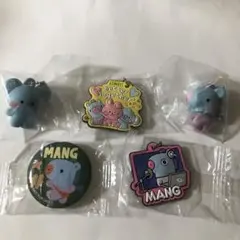 BTS くら寿司 BT21 フィギュア＆ラバーマスコット＆缶バッジ セット