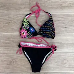 花柄サーフ　ビキニ　ロキシー　M